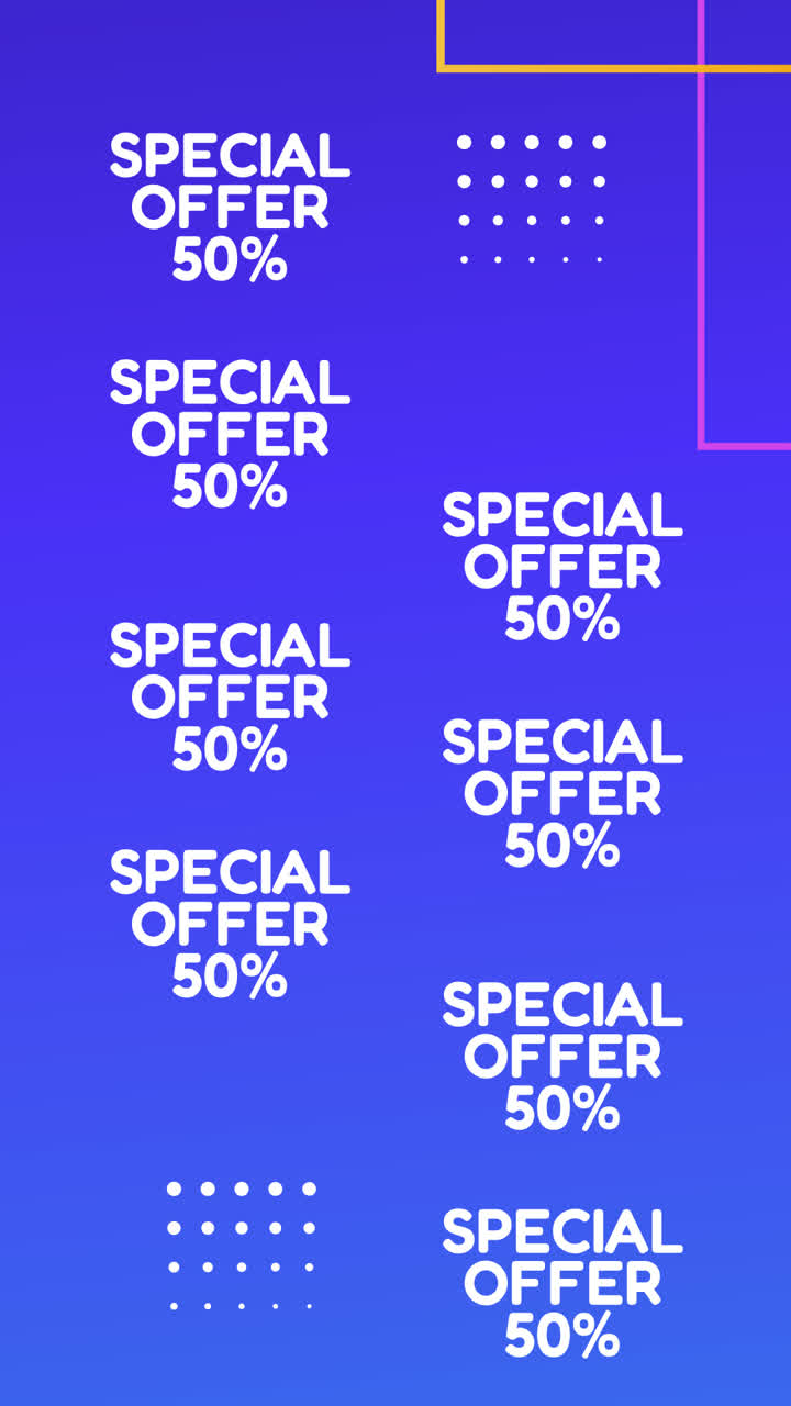 Special Offer 50% Discount Graphic Design
