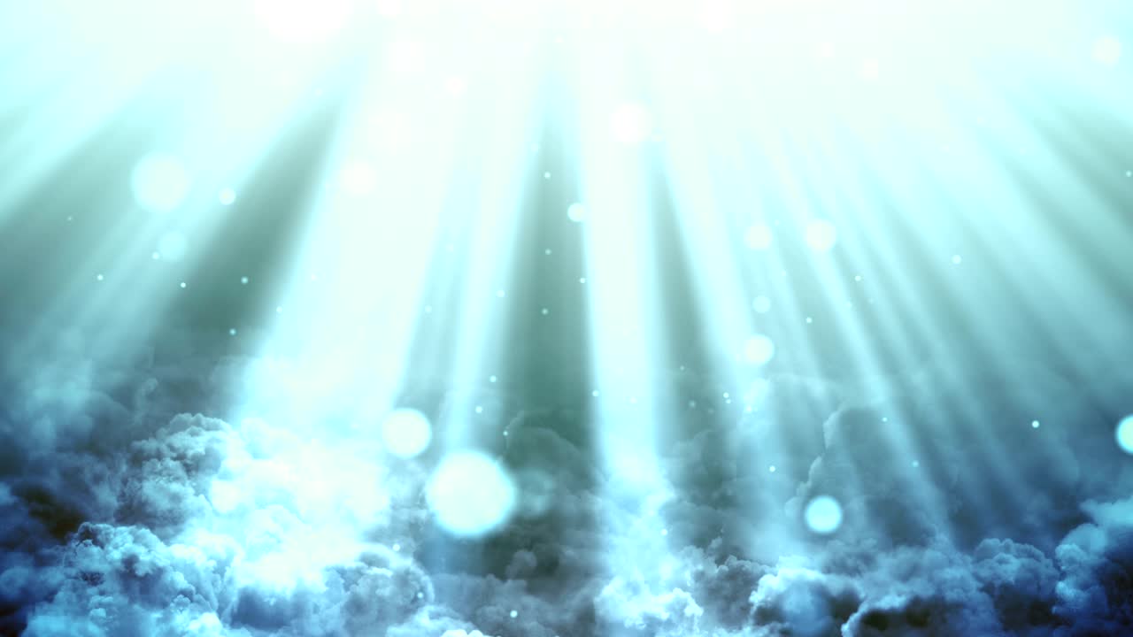 하늘의 조용한 광선