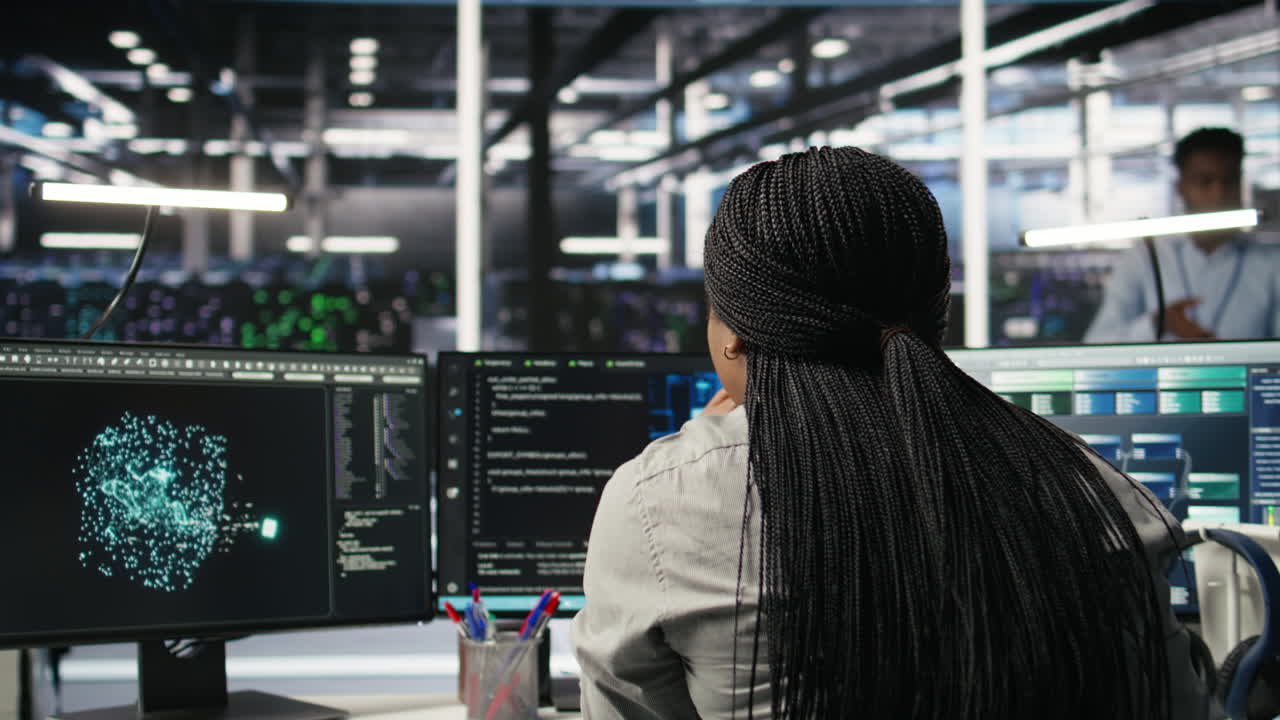 Data center software developer using artificial intelligence deep learning model