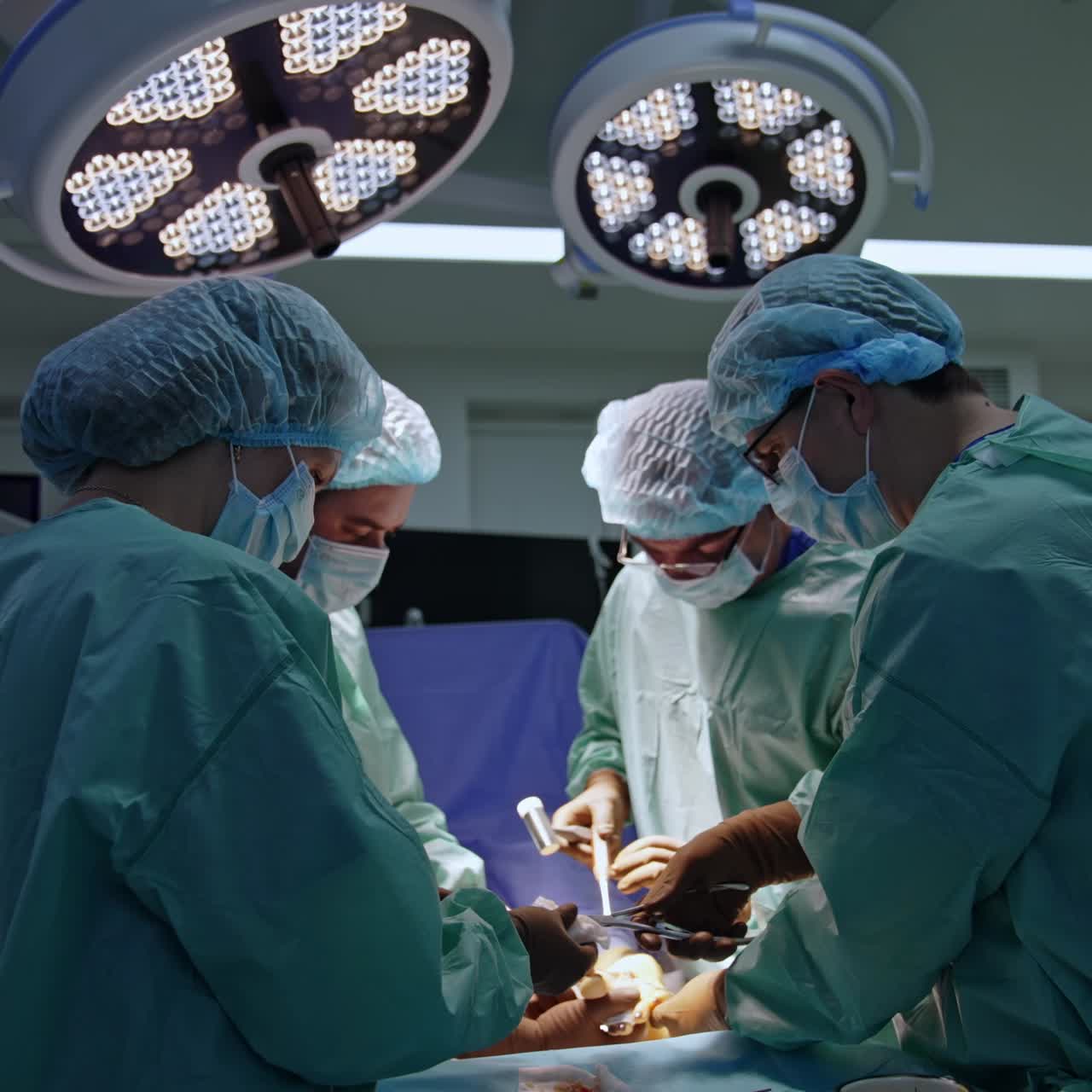 Sterile emergency specialist. Portrait of handsome surgery doctor