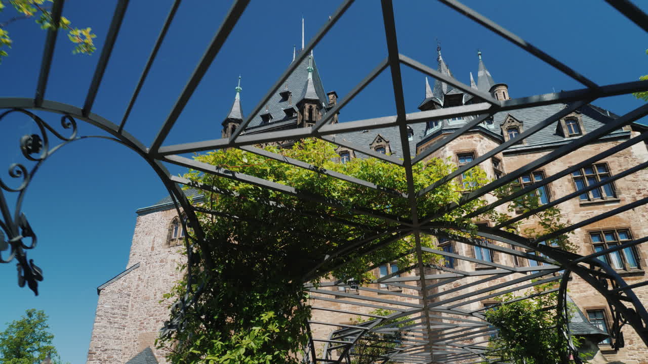 wernigerode schloss en un día soleado
