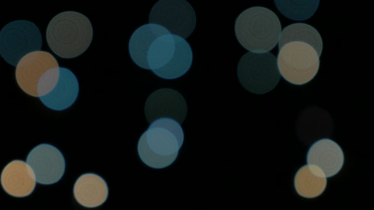 파란색 배경 반이는 점 4k 2160p uhd 영상 - 파란색 반이는 불빛 초점을 잃은 4k 3840x2160 uhd 비디오