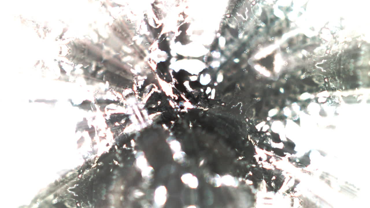 Abstract kaleidoscope animated pattern