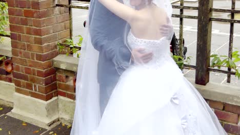 shot-of-bride---groom-with-wedding-flower