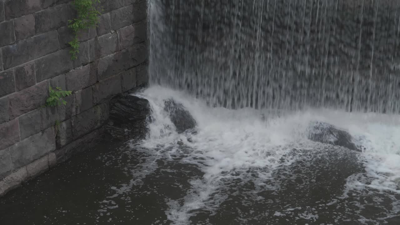 Waterfall at the Ridge Avenue entrance of Wissahickon Creek