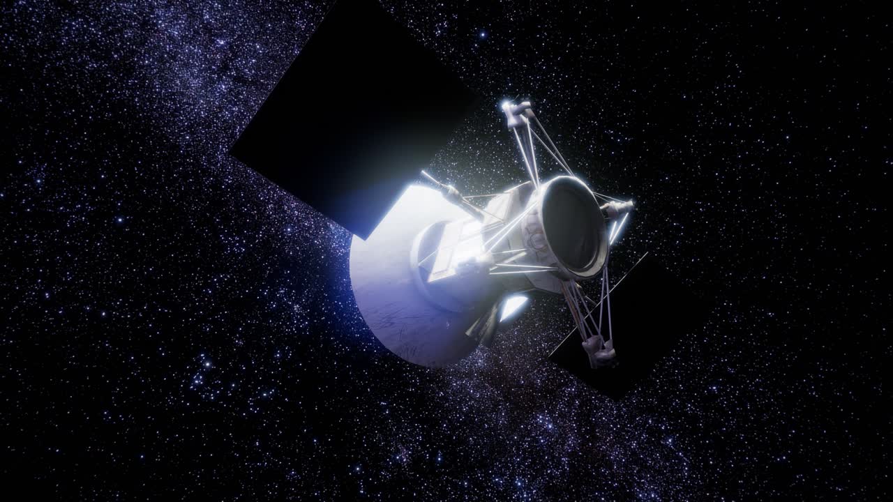 la nave espacial magellan se acerca a venus.