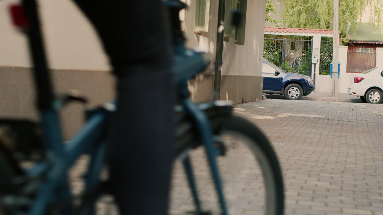 Food delivery on a bicycle