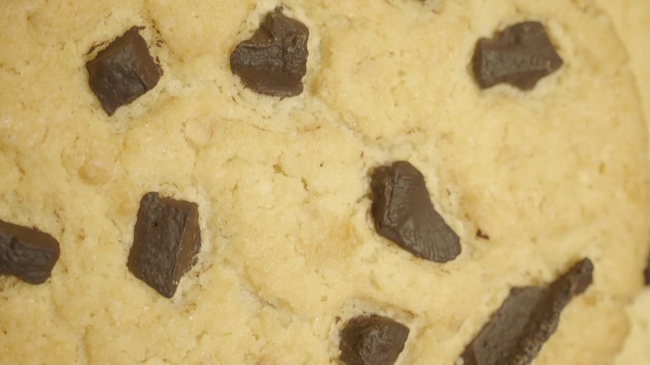 primer plano de las galletas de chocolate