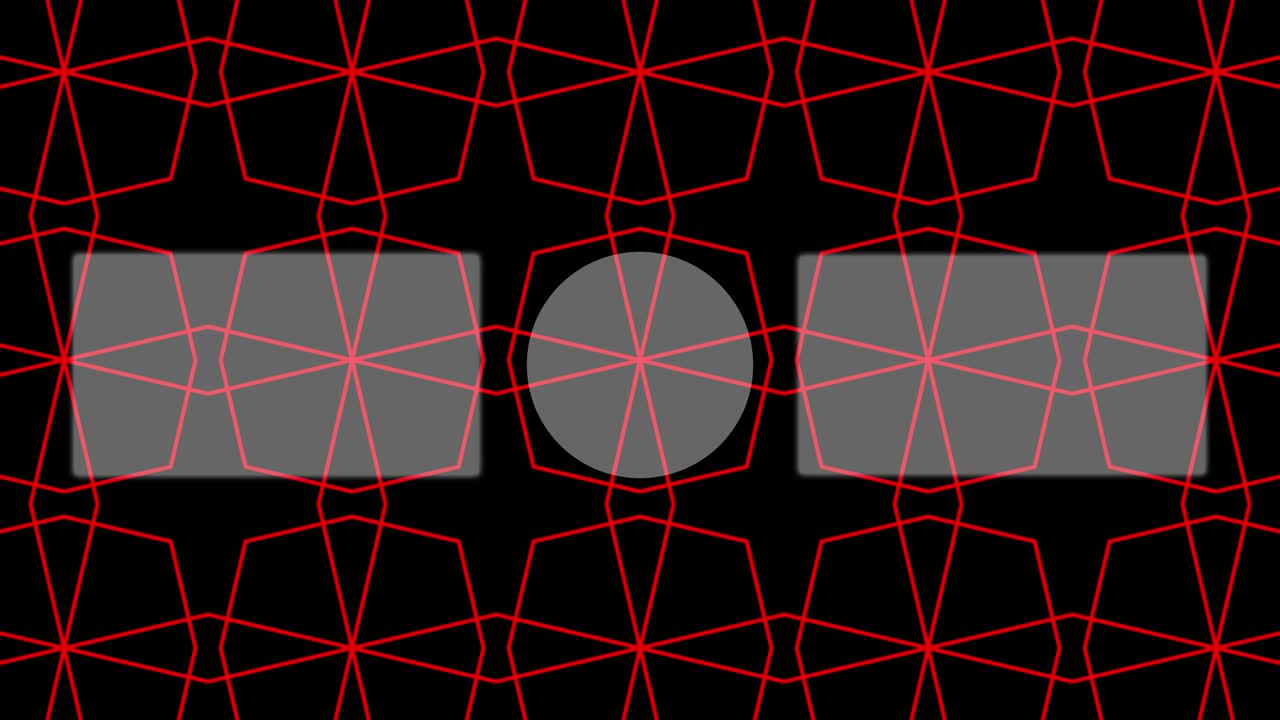 patrón geométrico fondo negro tarjeta de extremo gráficos de movimiento