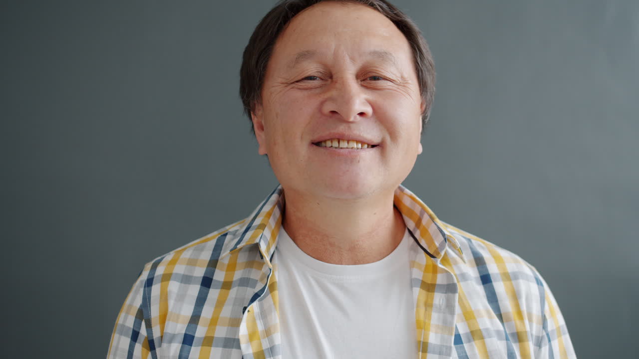 Smiling Asian Man