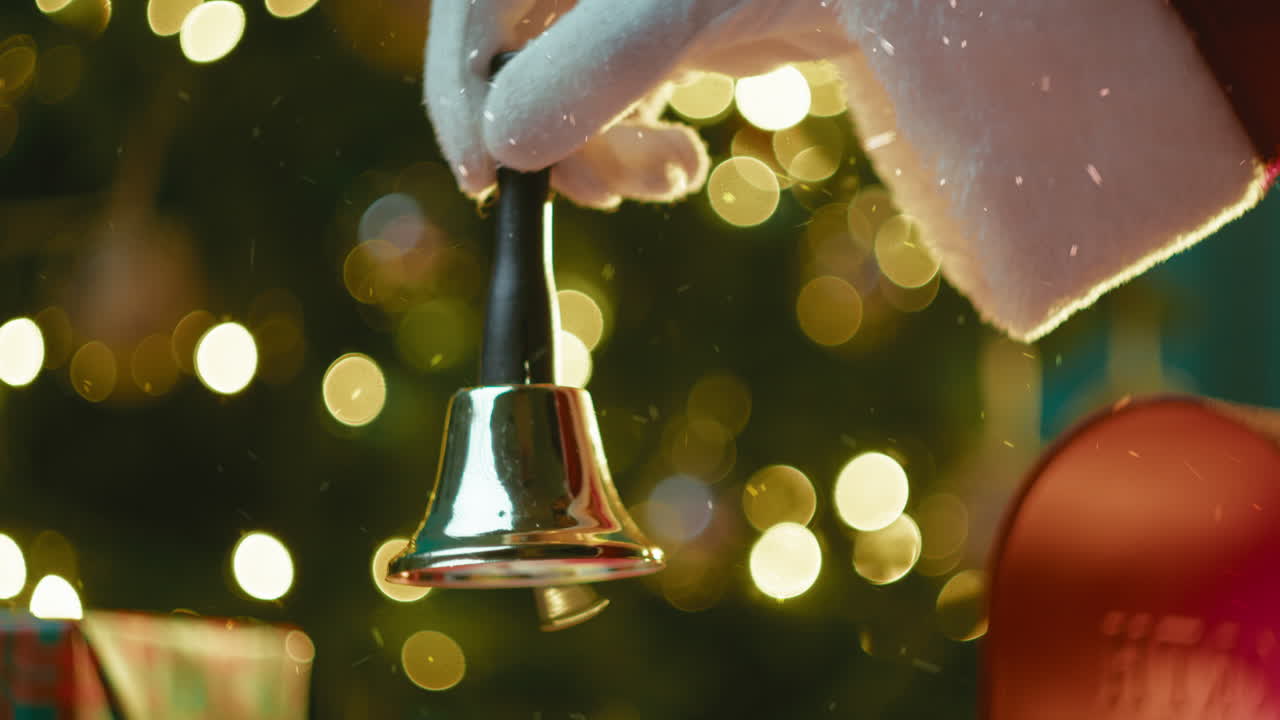 Santa's bell rings gently to usher in Christmas Holidays