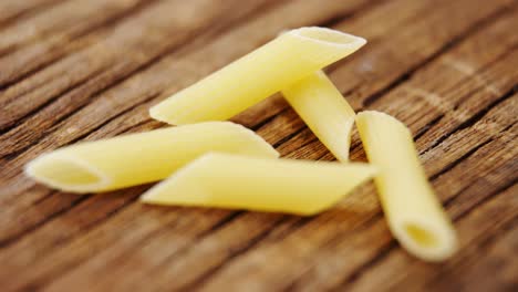 Close-up-of-penne-pasta