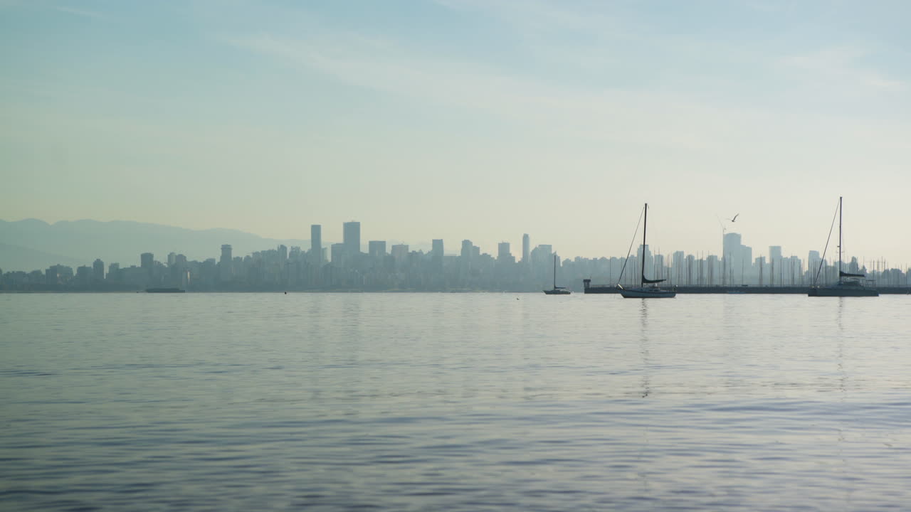 View of Downtown Vancouver From Jericho Beach