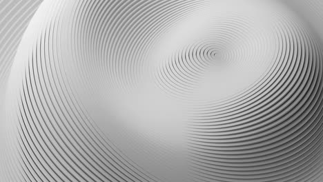 background of white rings moving in waves. loop animation