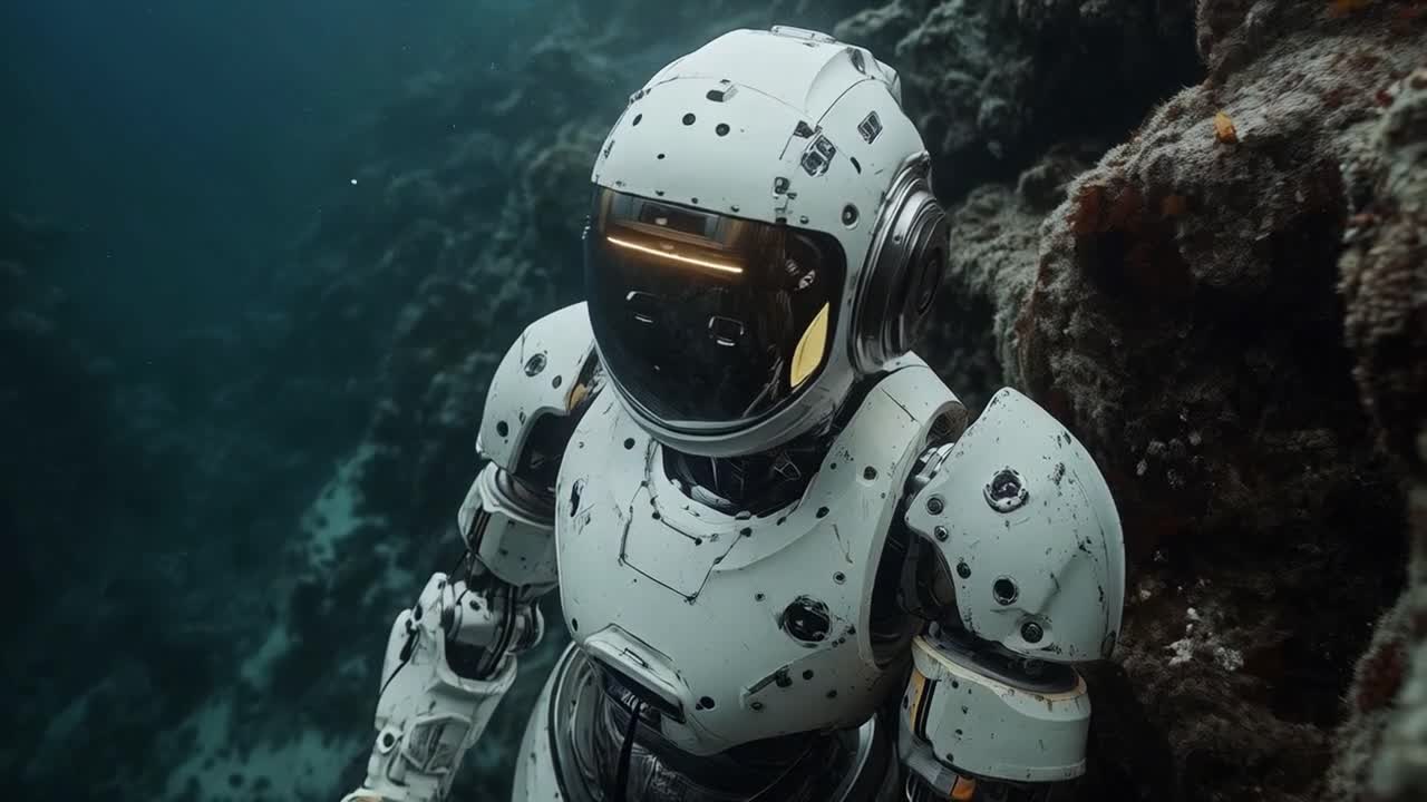 Robot de exploración submarina