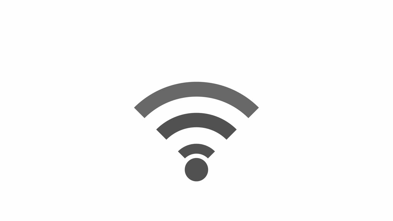 icono wifi plano jpg web movimiento video 4k