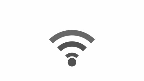 icono wifi plano jpg web movimiento video 4k