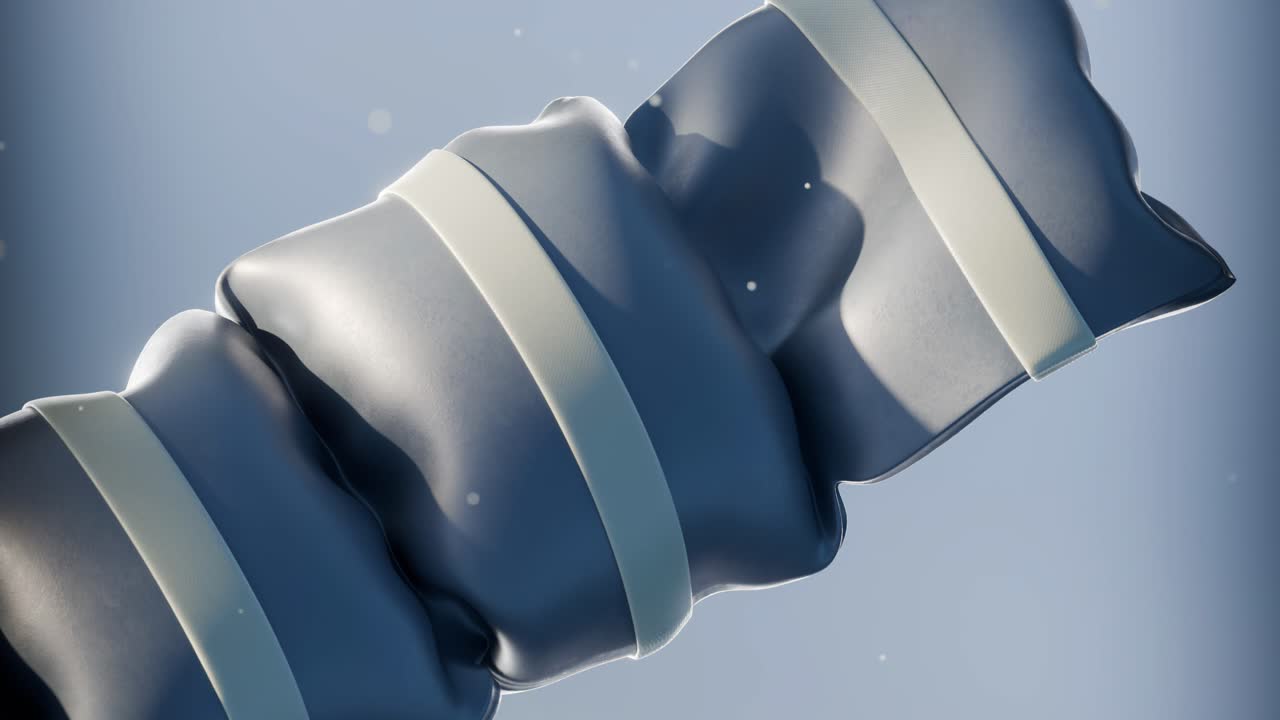 Abstract cloth ribbon