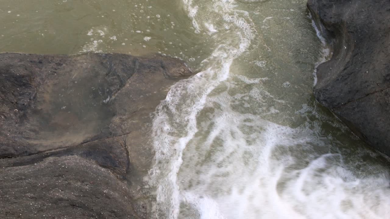 River stream with rocks