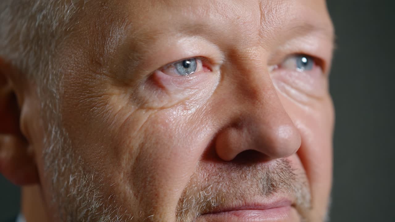 Intimate Portrait Session Revealing Subtle Expressions and Depth in Gaze, Capturing the Essence of Emotions and Character Through Close-Up Photography Techniques