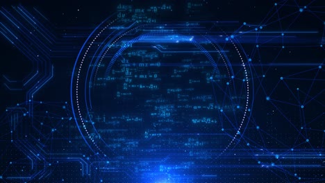 digital big data technology data processing science abstract background data flow analyzing
