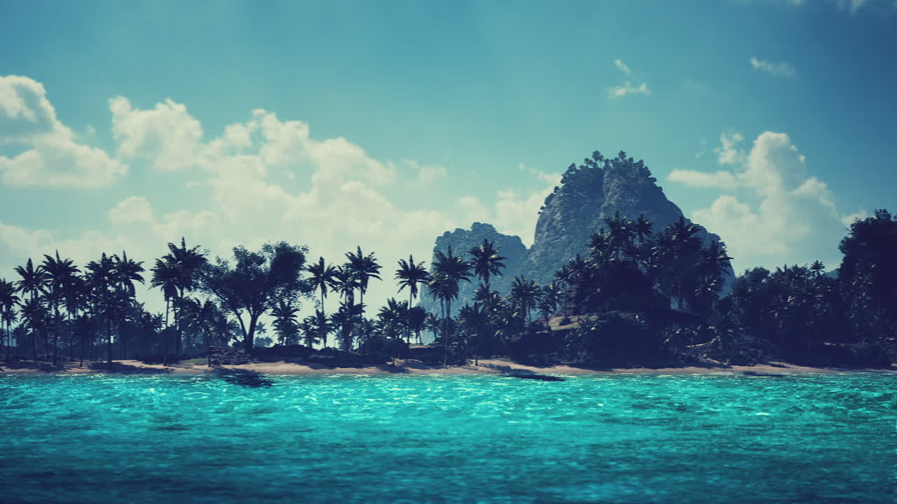 isla paradisíaca tropical