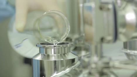 liquid transfer in a laboratory setting