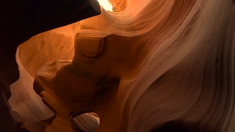 cinematic antelope canyon. travel destination. tourist attraction