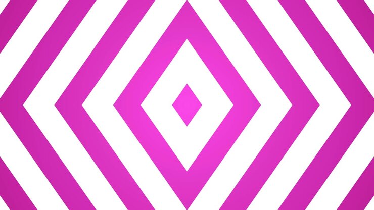 sfondo geometrico simmetrico espandendo il cerchio dei diamanti