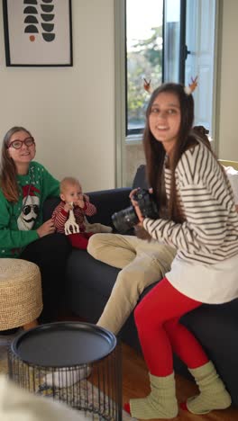 familia disfrutando del tiempo juntos