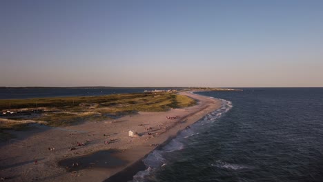 Puesta-De-Sol-En-Ponquogue-Beach-Long-Island-Nueva-York