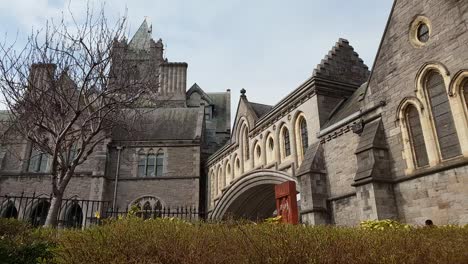 dublinia building at christchurch cathedral in dublin