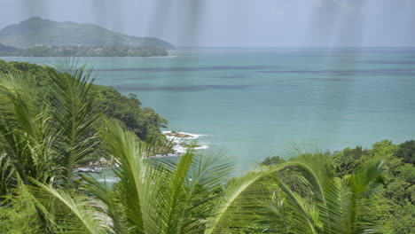 tropical ocean view