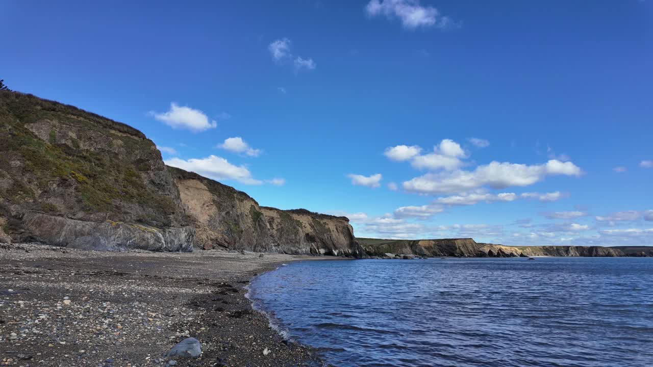 Irish Epic Locations timelapse gentle waves on pebble beach Boatstrand Waterford