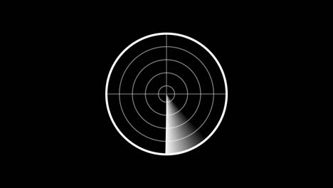 realistic radar in searching. air search. hud radar display. military search system blip motion animation. navigation interface. navy sonar
