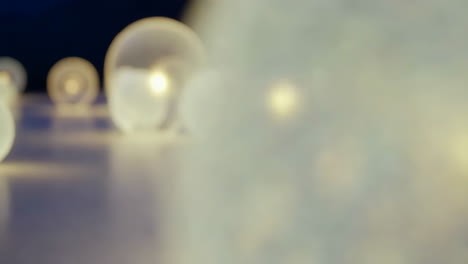 abstract light installations