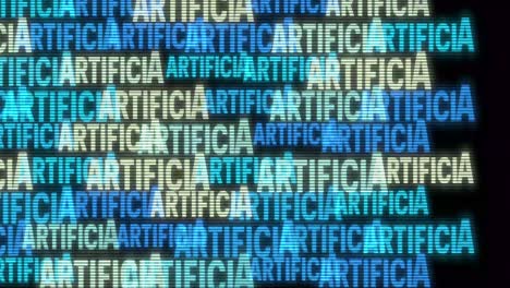gran análisis de datos texto animado finanzas cinéticas fintech wordscape ai software de inteligencia artificial