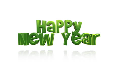 Cartoon-Happy-New-Year-text-on-vibrant-white-gradient