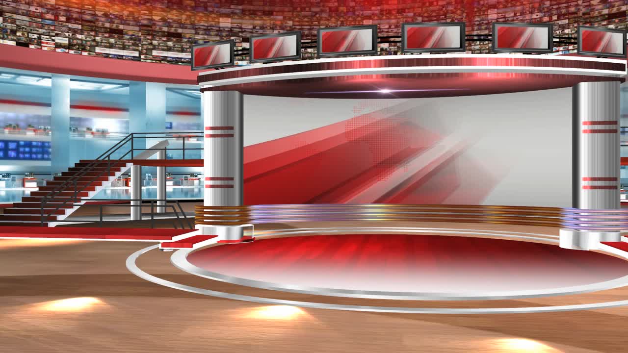 3D Sanal Stüdyo Set Arka Planı