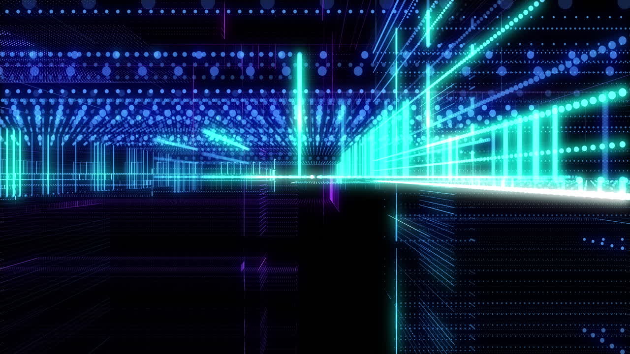 Abstract Technology Network