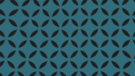 Blue-squares-geometric-pattern-in-rows-on-black-gradient