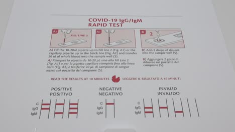 covid19 lgg lgm rapid test kit