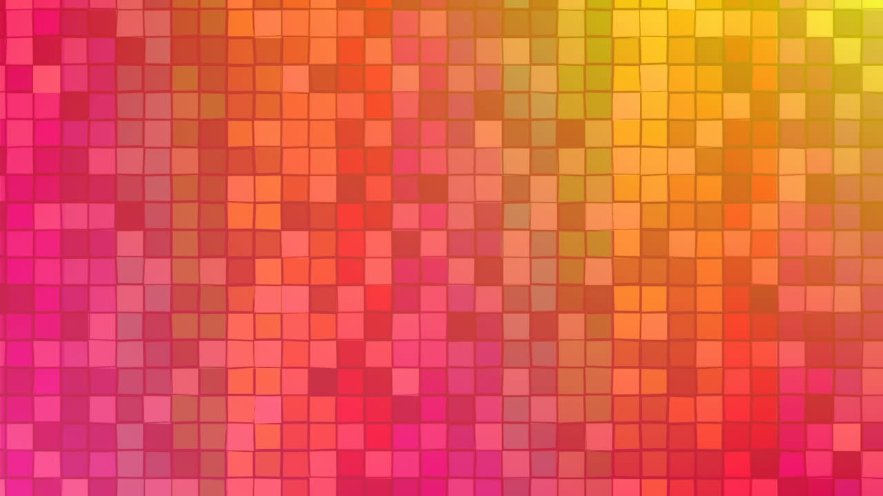 Colorful square patterns