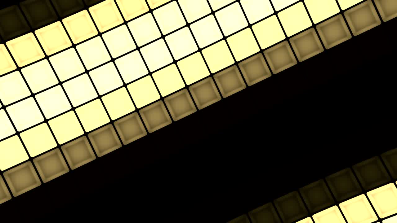 luces parpadeantes cubos de pared bombillas patrón de rotación etapa de fondo vj bucle