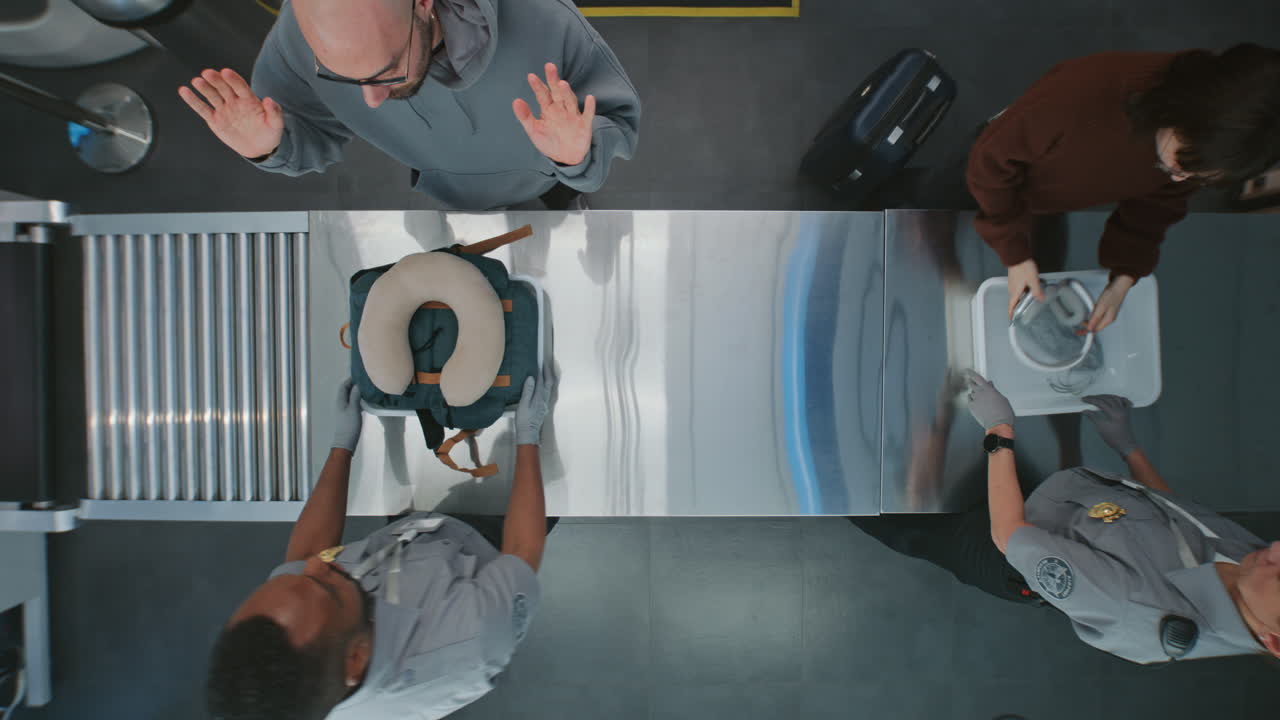 control de seguridad del aeropuerto