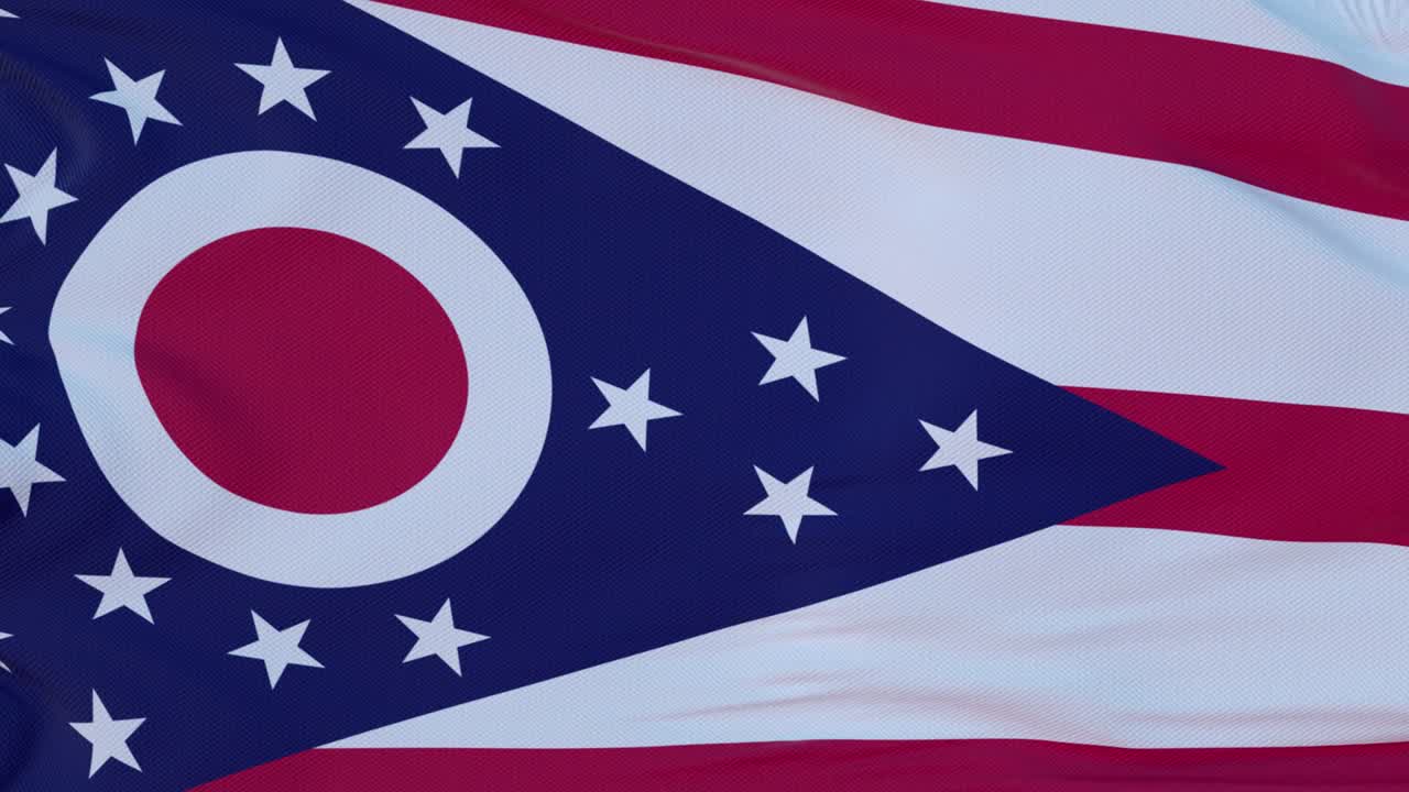 오하이오 주의 발, 미국의 지역, 바람에 흔들리는