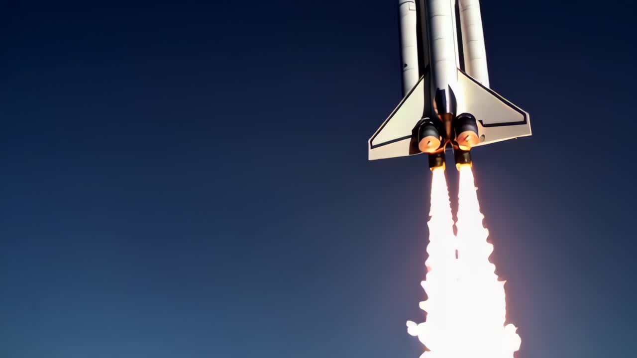 Space Shuttle Launch Animation