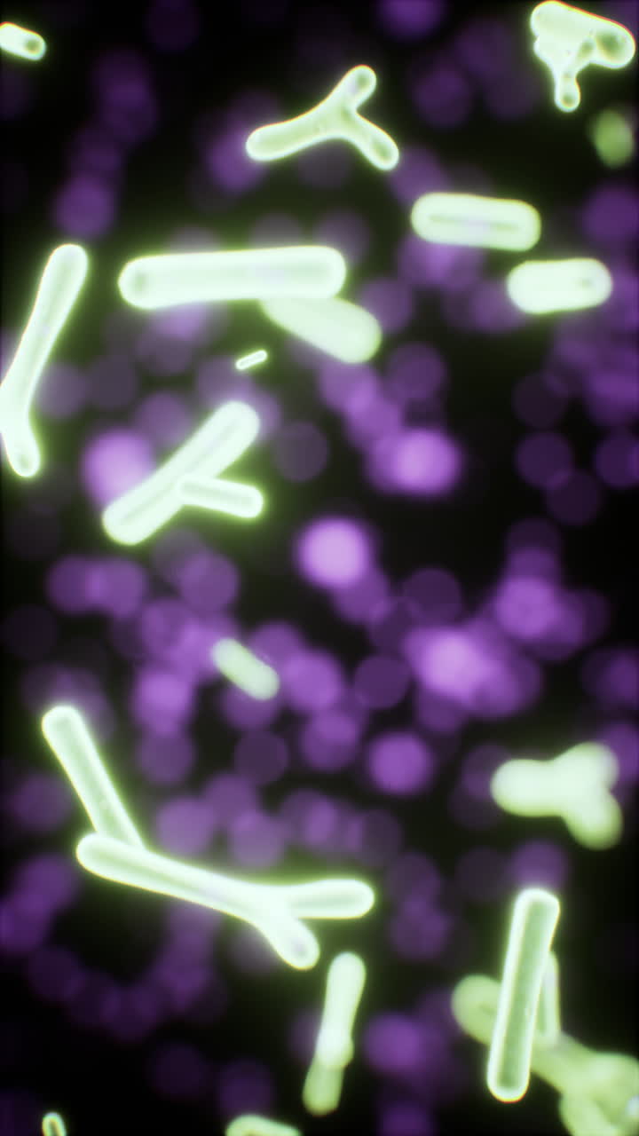 viendo el navirus bajo un microscopio digital