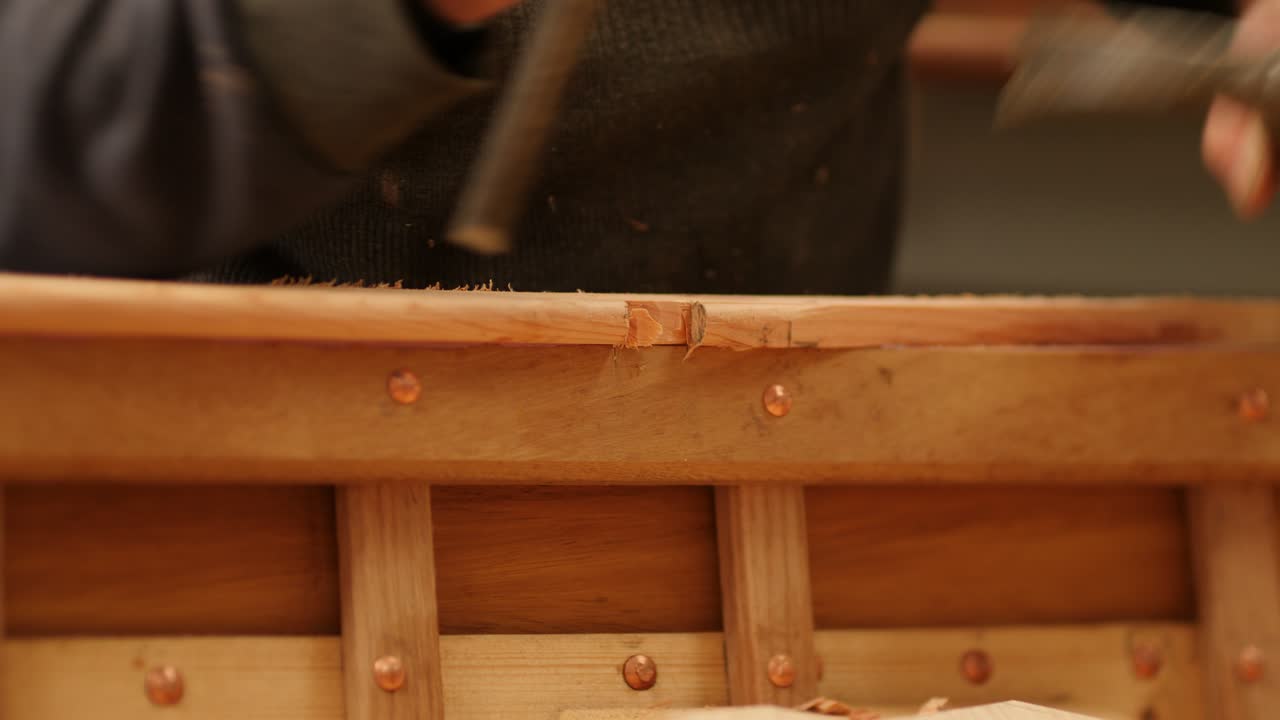 Boat Building - Crafting a Dado Joint for Oak knee