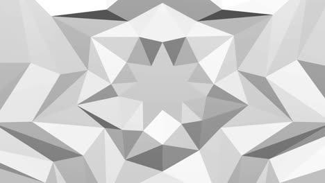 el fondo de la superficie geométrica poligonal blanca.